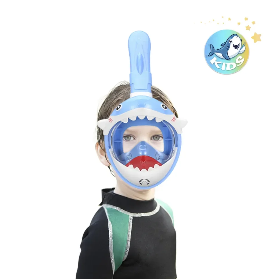Befine F118 cute scuba diving 180 degree view diving swimming waterproof underwater child full face snorkel diving mask
