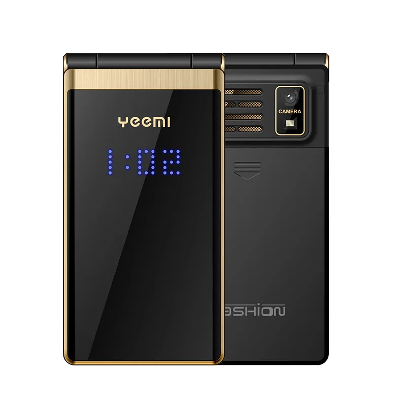 GSM wholesale  China cheap foldable feature unlocked keypad flip cell mobile phone