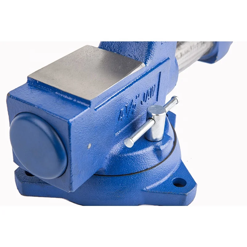 Ductile Iron Factory low price 1745A 360 swivel base heavy duty adjustable bench vise