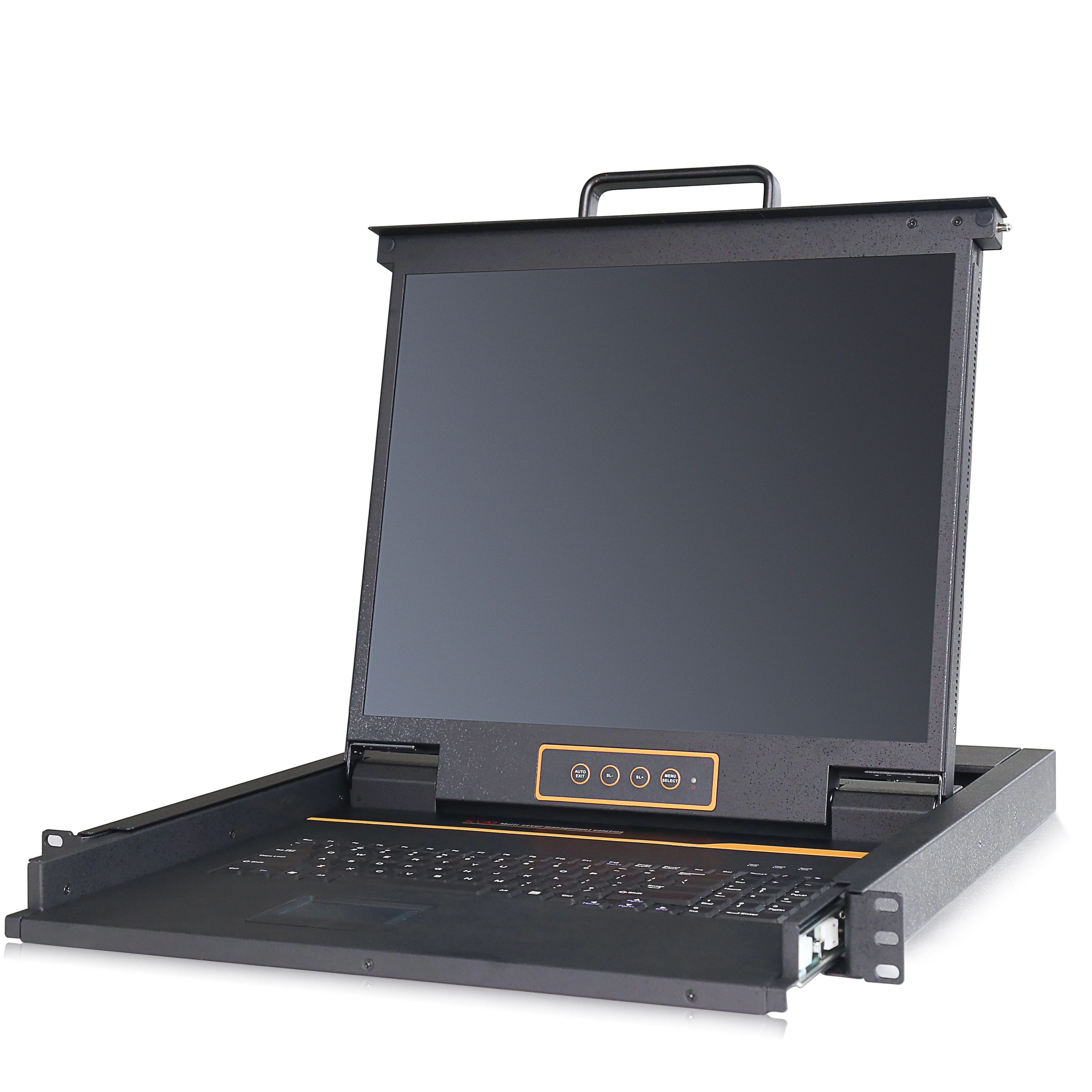 JD19011U Rack-Mount Single Port LCD KVM Console - 19 inch - USB + VGA Support