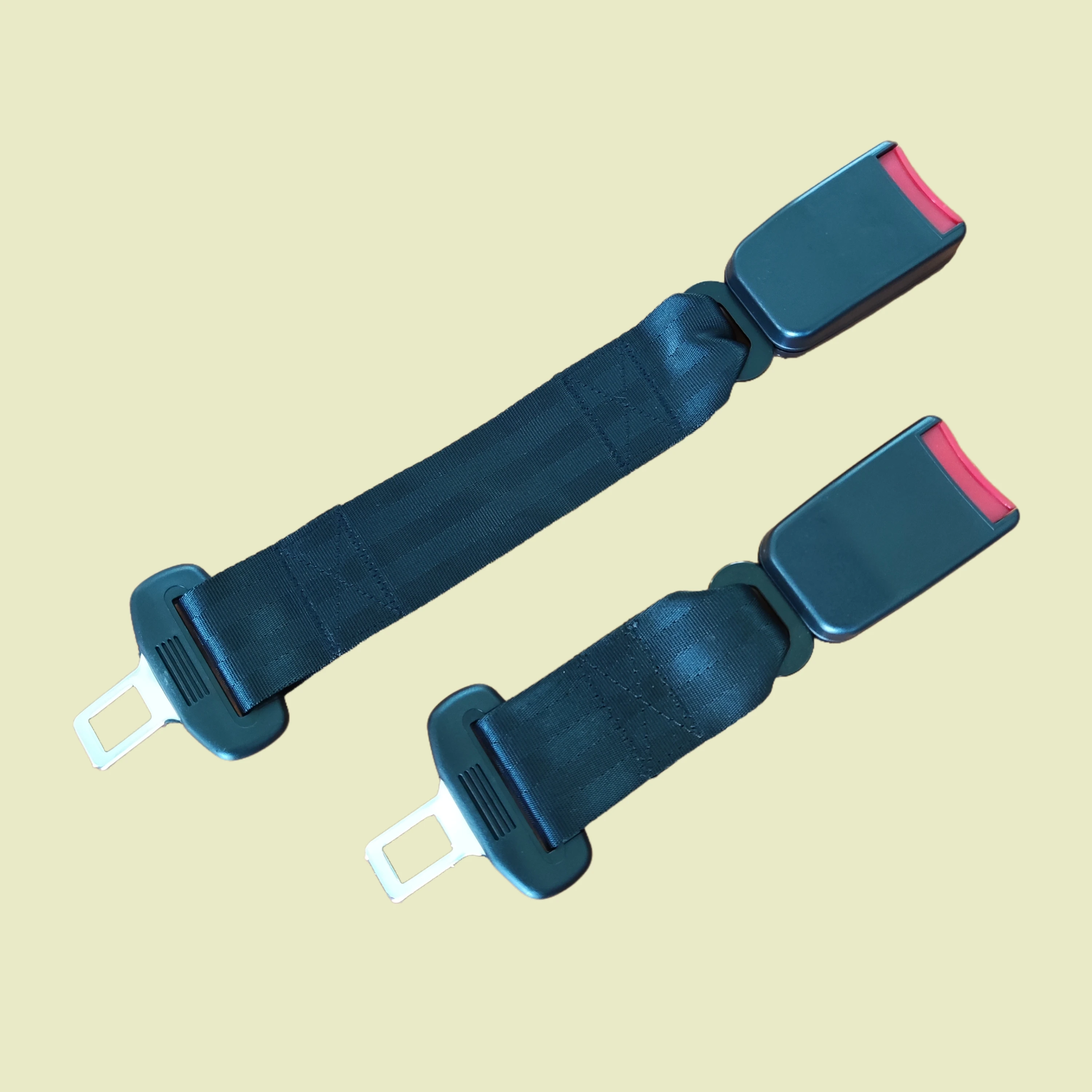 Universal portable adjustable auto pregnancy safety lock plug buckle extension car seat belt extender