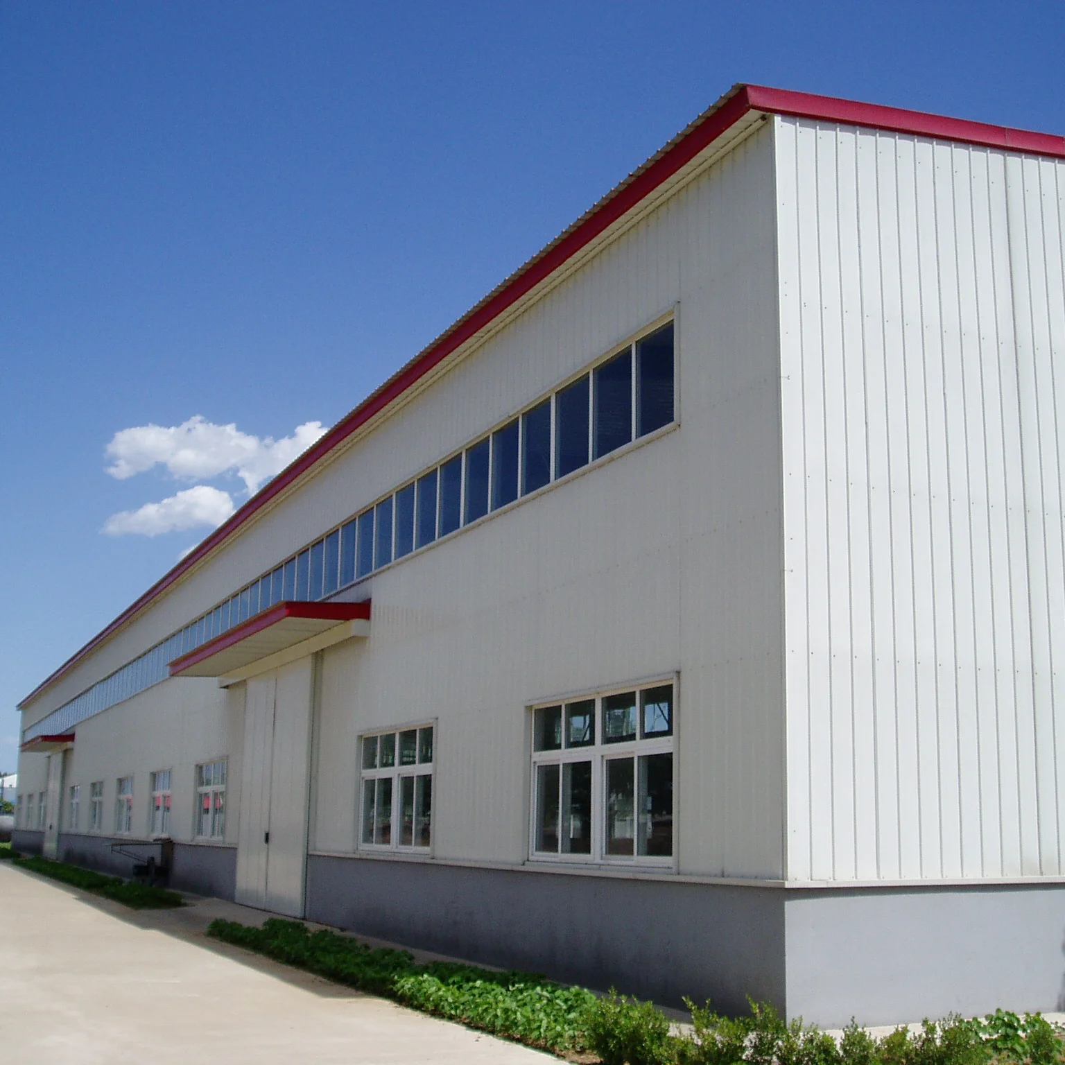 
China industrial metal storage shed large-span steel structural warehouse building for sale 