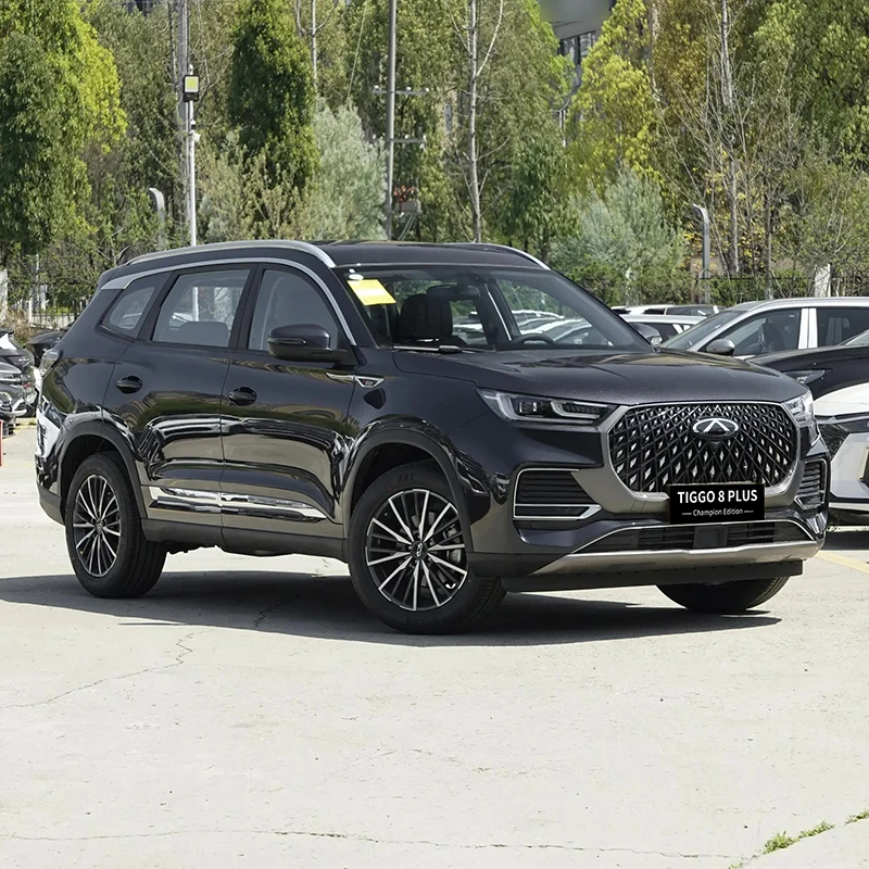 Chery Tiggo 8 Plus 290TGDI DCT Front-Engine Front-Drive Gasoline SUV Cars Tiggo 8 Plus With Panoramic Sunroof
