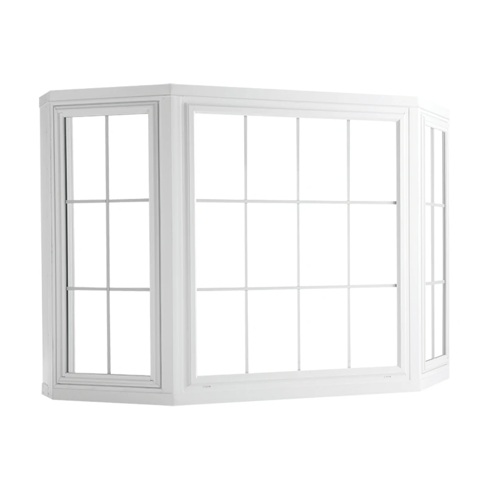 Minetal двойное остекление во французском стиле внутреннее алюминиевое эркерное окно