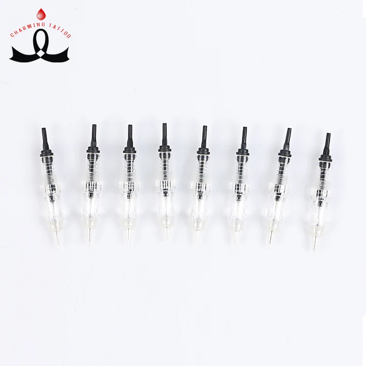Disposable Cartridge Tattoo Needle EO Sterilized 0.3mm 7F Needle For  Black Pearl PMU Machine