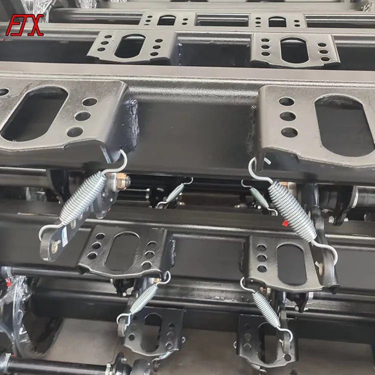 Semi-trailer Accessories12tons Bpw Axle 16t Axle Suitable For 2/3/4 Axle Mechanical Suspension