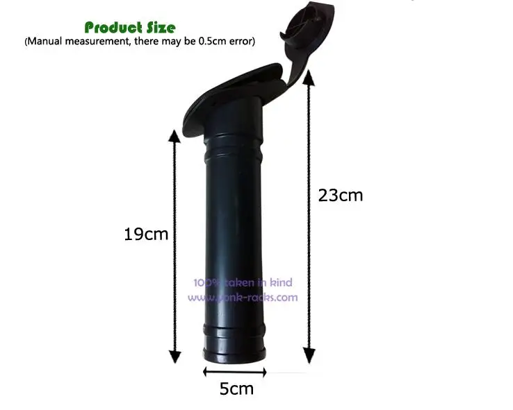 Yonk Plastic Kayak Fishing Rod Holder with Rubber Cover