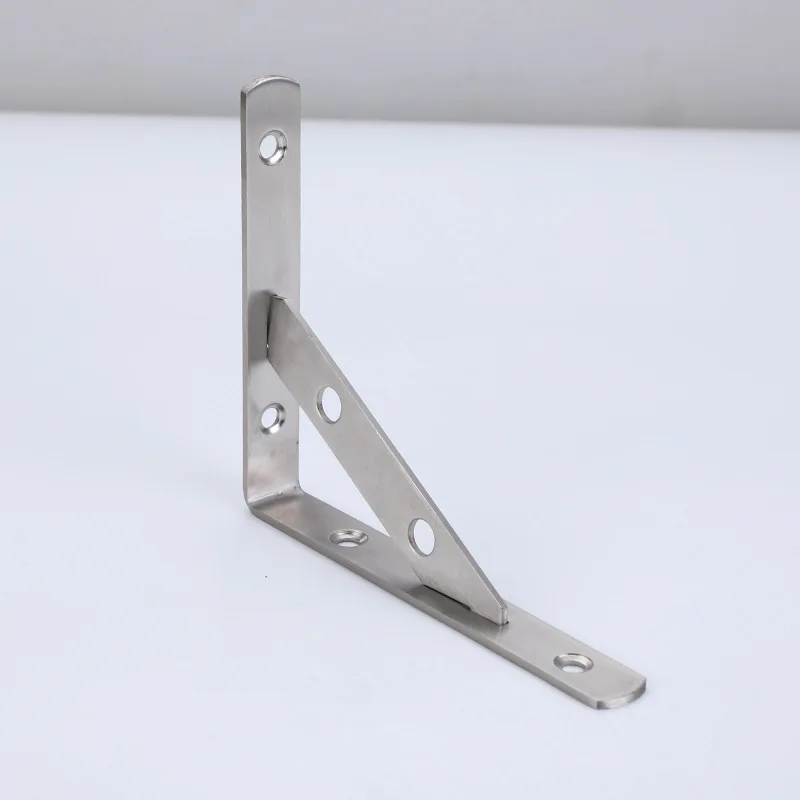 Прочный треугольный настенный металлический кронштейн для дерева