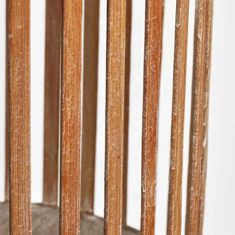 New Type Nature Rattan Furniture Creative Planter With Metal Stand Rattan Plant Stand