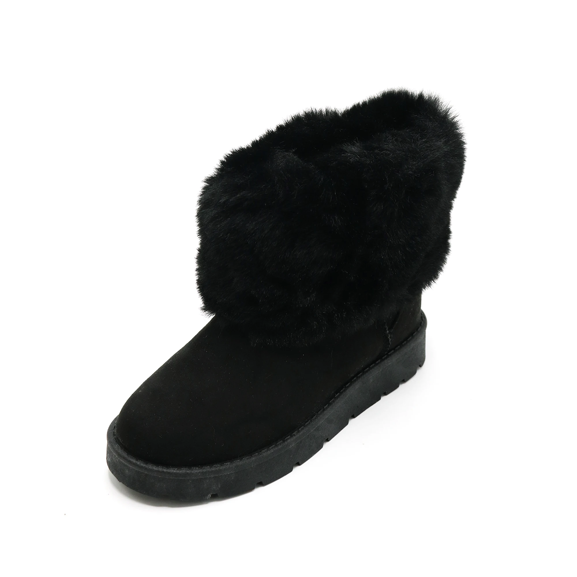 High Quality Unisex Snow Boots Brown Winter Shoes with Waterproof Feature for Adults and Children