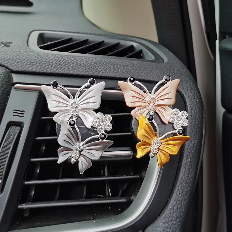Aromatherapy  butterfly Vent Clip car Air Freshener Car Diffuser