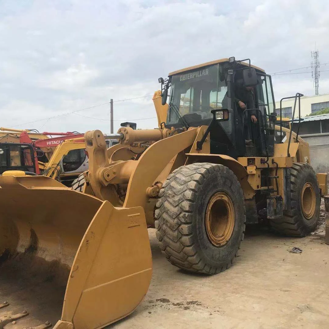 used original Japan cat 950h wheel loader