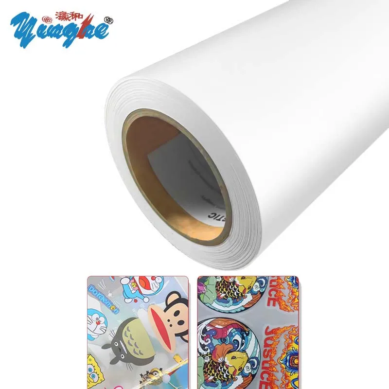 Yinghe Factory price Excellent color 60CM*100M 30CM*100M Inkjet Printers PET DTF Film Roll  DTF Paper