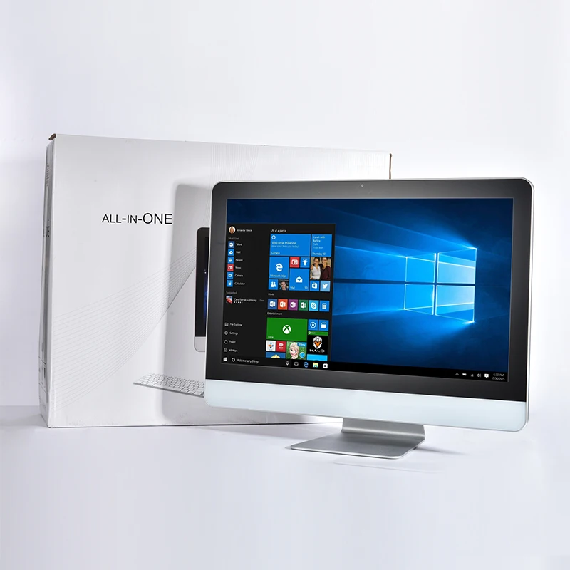 2023 New Products Manufacturer AIO PC 23.6' Core i5 i7 i9 Monoblock All-in-one Desktops All In One PC Desktop Computers