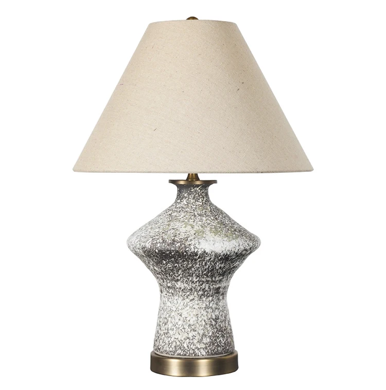 hotel home restaurant bedroom vintage led old aged antique white ceramic table lamps