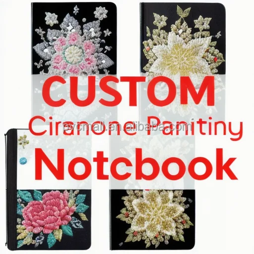 Wholesale Kids Crafts DIY Creative Art Diamond Painting Note Book Animals A5 Diamond Painting Embroidered Notebook for Children