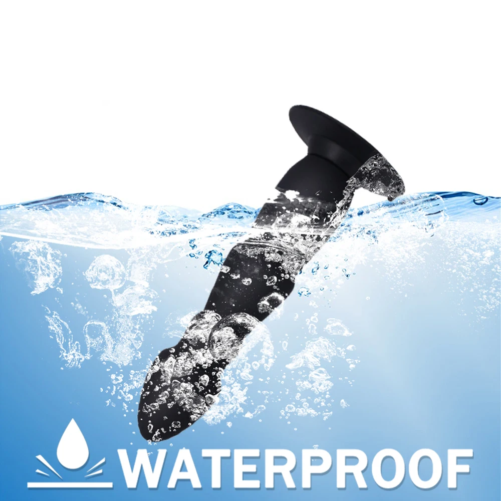 Мужской женский беспроводной пульт дистанционного управления 10 Частотная Вибрация Анальная секс-игрушка Анальная пробка