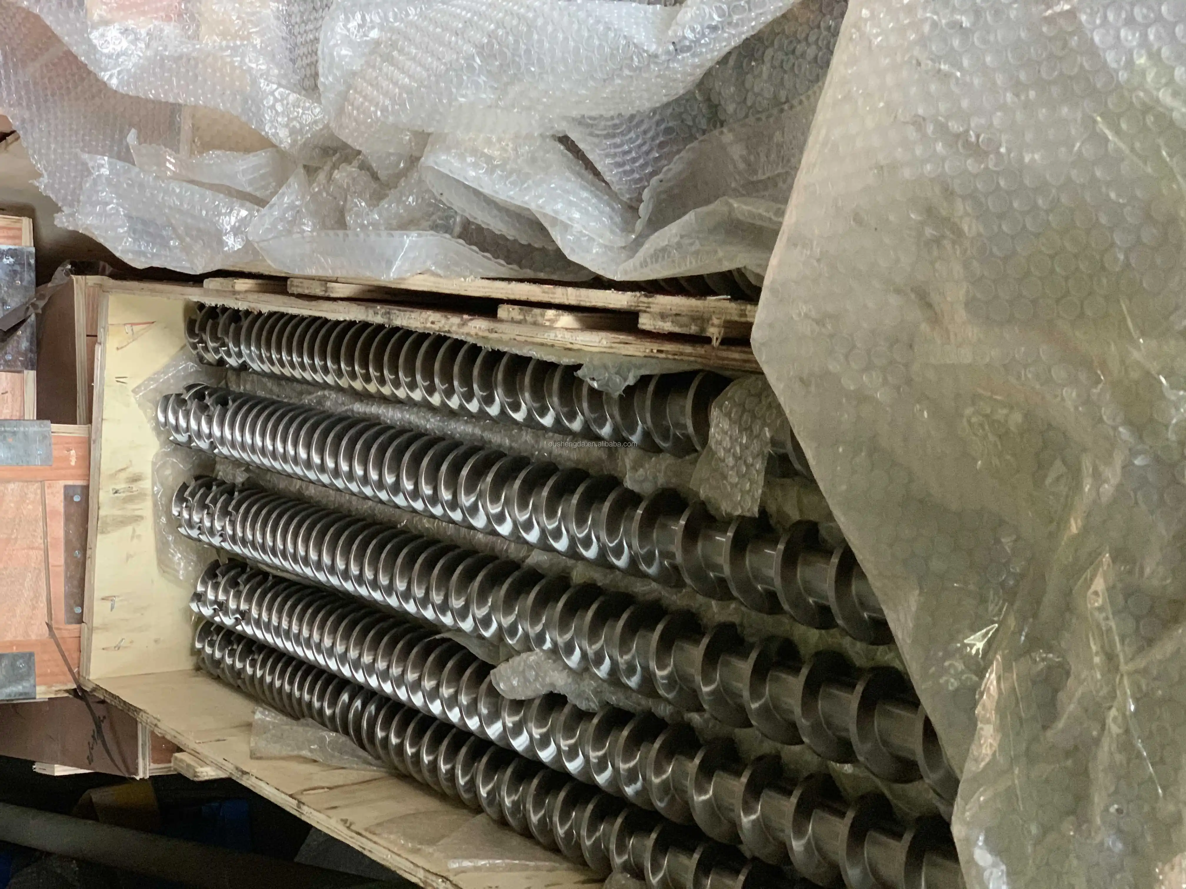 screw barrel for snack food extruder JINAN DAPENG DP70 EAGLE DARIN ARROW bugle snack EXTRUSION machine breakfast chips