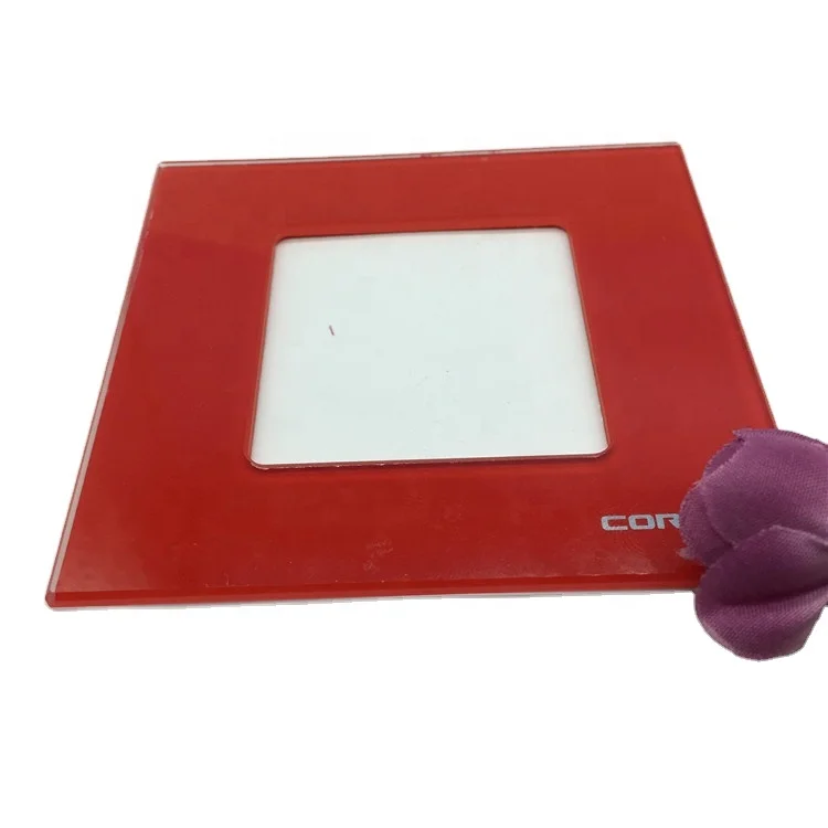 Glass factory customized The most safe customized printing clean oven door glass cut to size