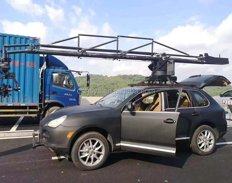 6 Meters Professional Action Speed Movie Studio Car Mount Camera Jib Arm Camera Crane