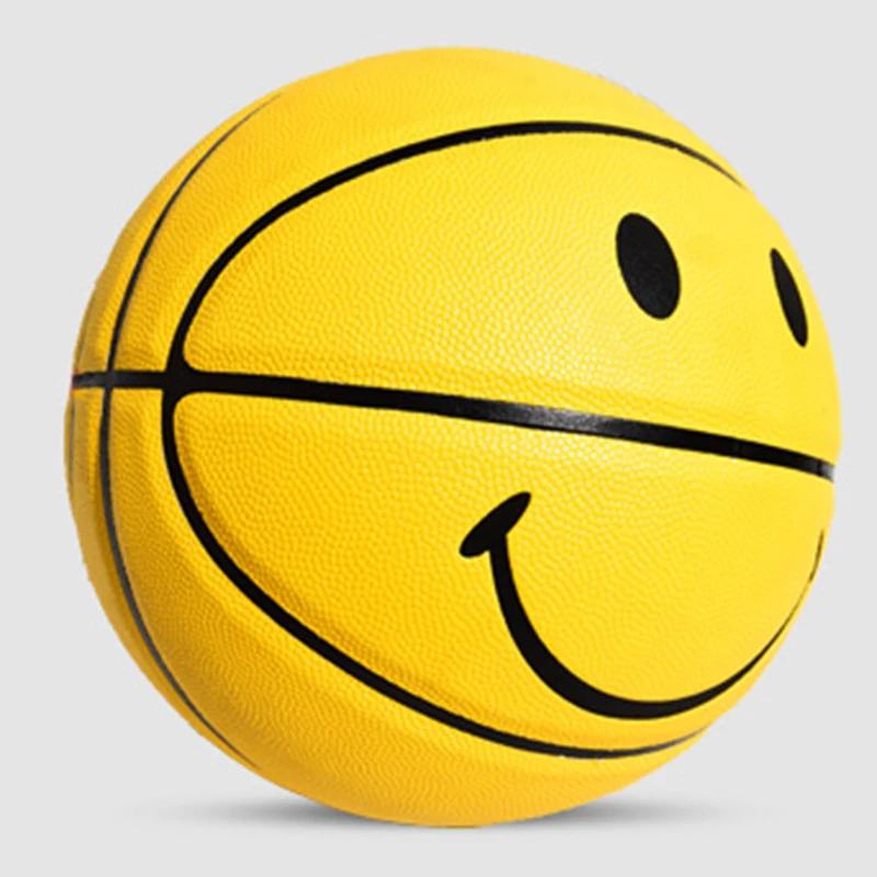 Promotional various durable using 7 original leather basketball ball