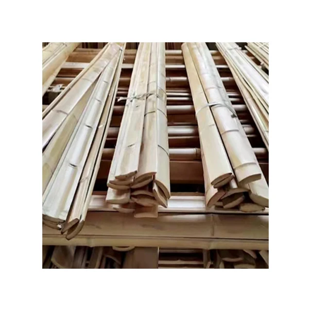 Factory Direct Price Moso Bamboo Natural Moso Bamboo Slice For Furniture Decoration