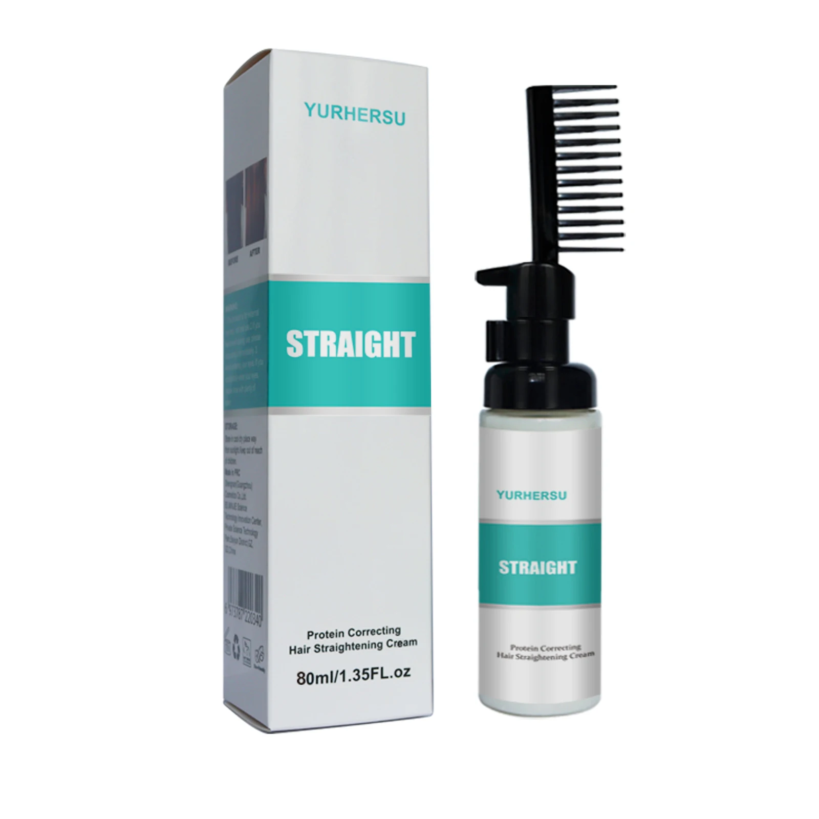 Free Samples Hair Relaxer Herbal Fragrant Hair Straightener Cream Wholesale