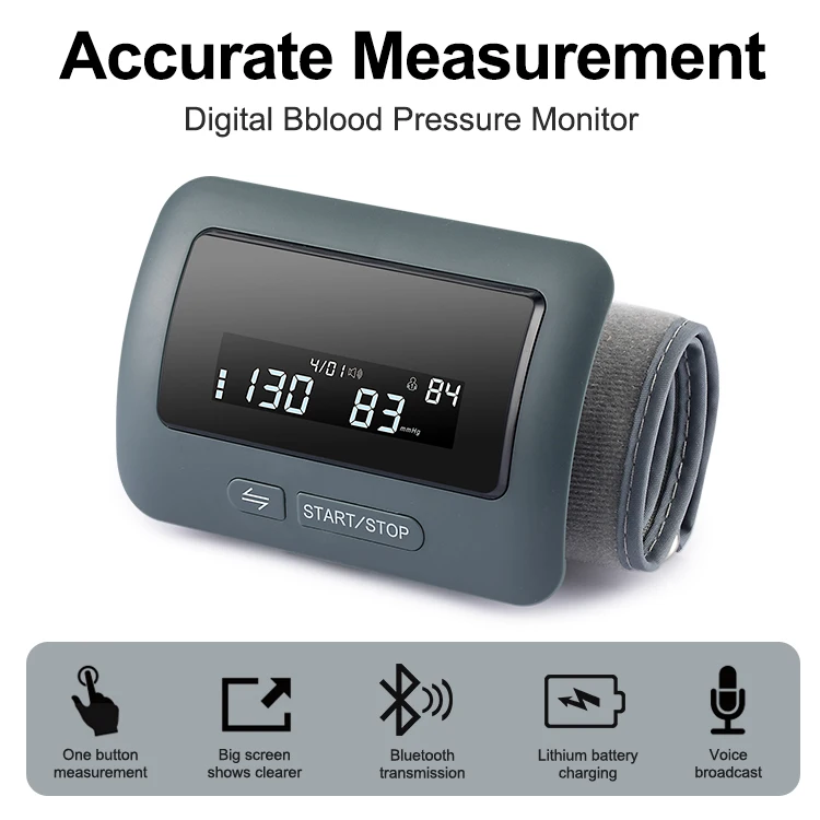 OEM Digital BP Monitor Arm Rechargeable Small Digital BP Monitor Digital Arm BP Blood Pressure Monitor Meter