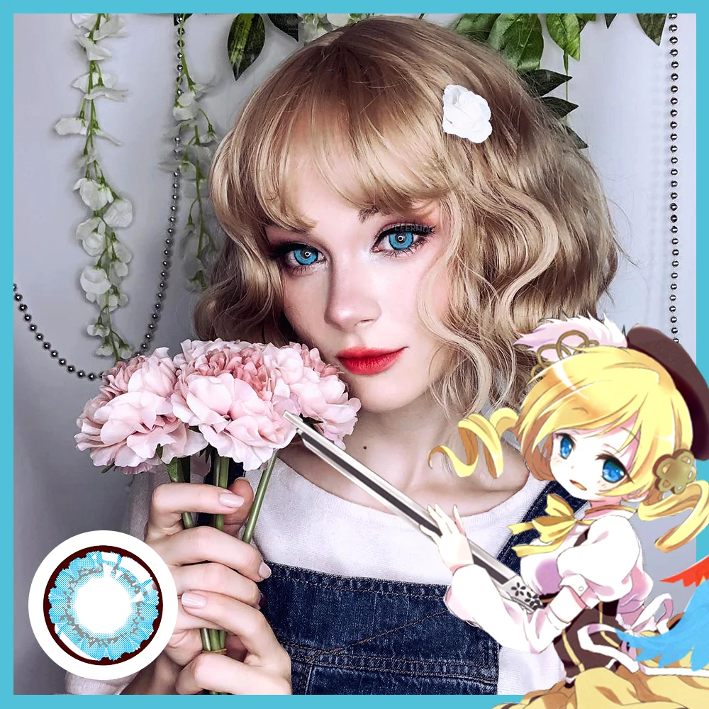 Best Selling POKE MON Wholesale Comfortable Cosplay Color Contact Lenses  Prescription From Plano to 800 Anime Lens Yearly Throw