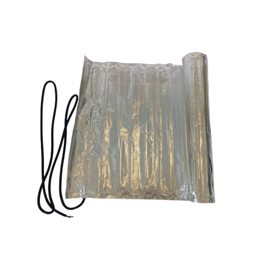 Electric UFH Warm Floor Aluminium Foil Underfloor Heating Mat