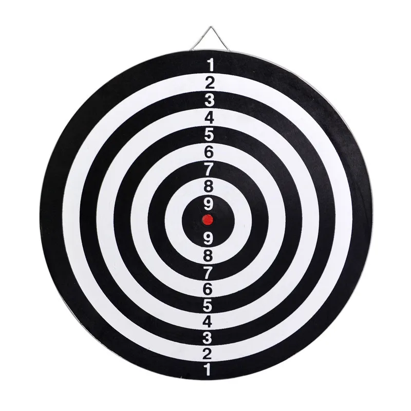 High Quality 15' Double Target Dart Magnetic New Indoor Sport Double Target Dart Magnetic Flocking Dartboard for Wholesale 1pcs