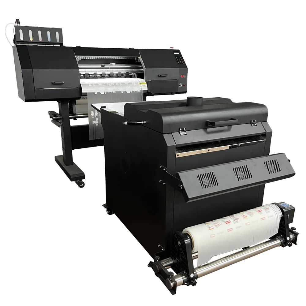 60cm DTF machine, A1 heat transfer PET film printing machine, 70cm digital Inkjet DTF printer for T-shirts