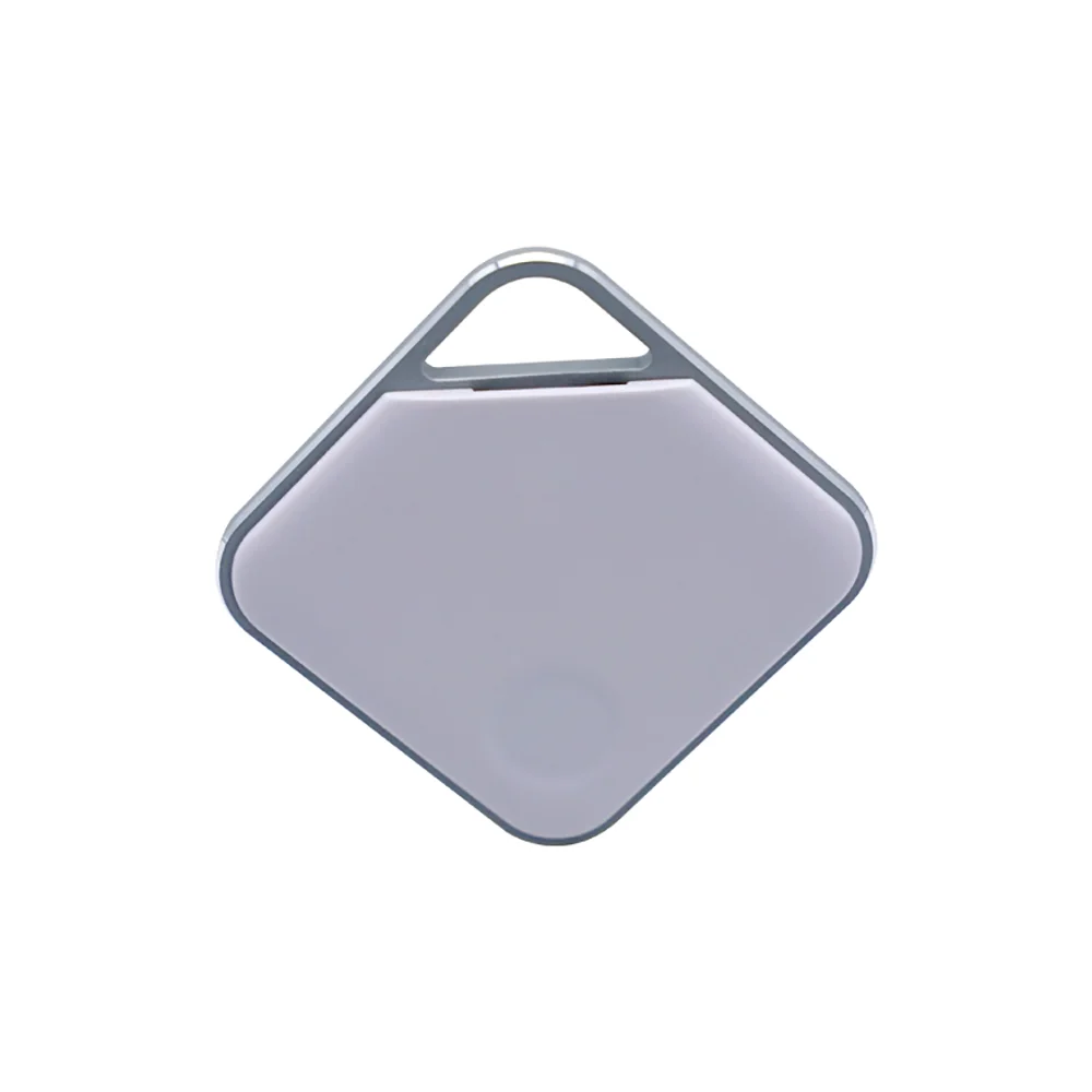 Подгонянный длительный срок службы батареи белый bluetooth водонепроницаемый трекер работает с apple find my