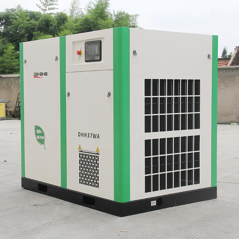 DHH 37kW пищевой безмасляный винтовой воздушный компрессор 50HP
