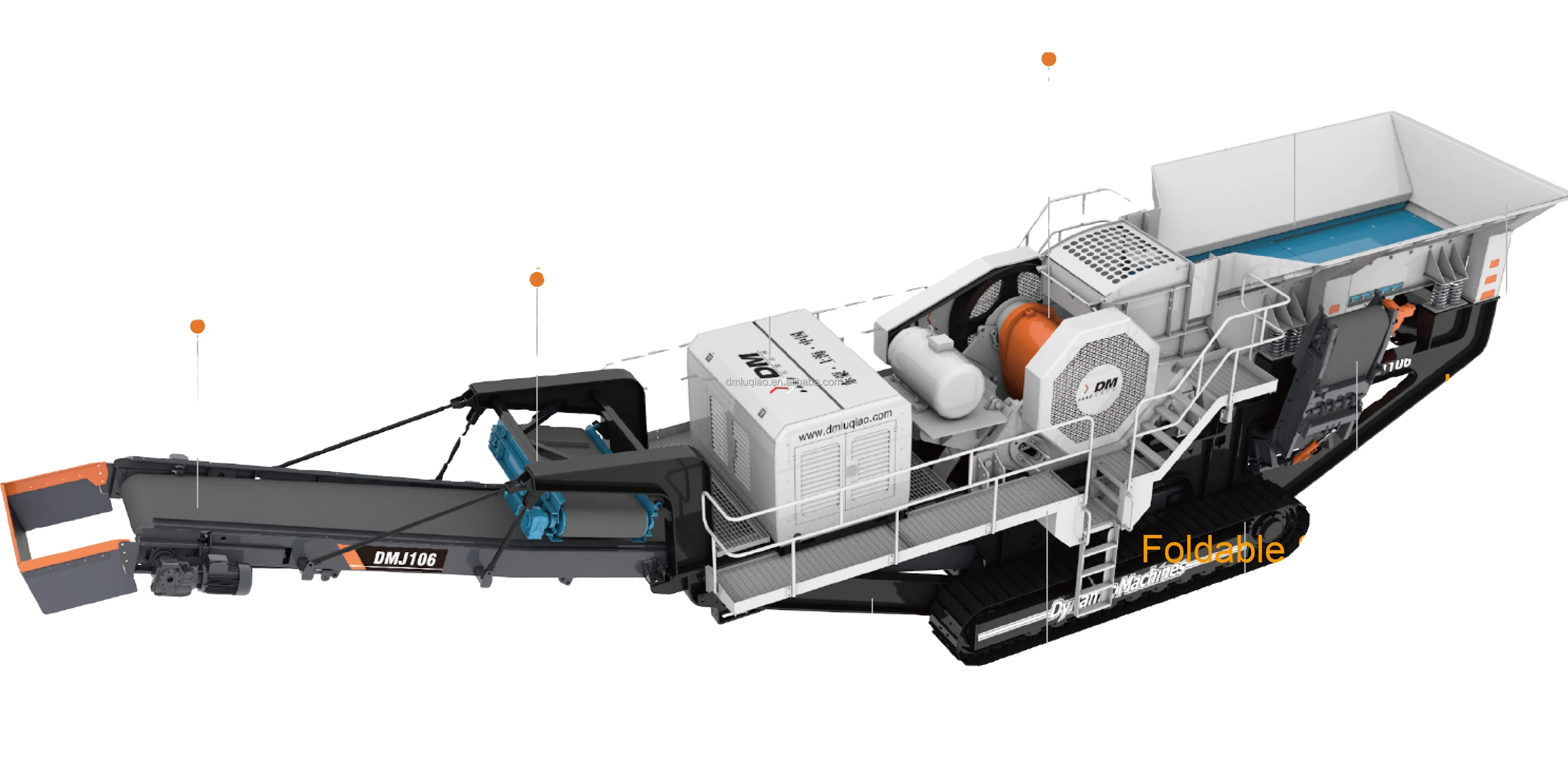 Rock Crushing Machine for Wholly Crushing Complete Line or Single Machine for All Kinds of Stones