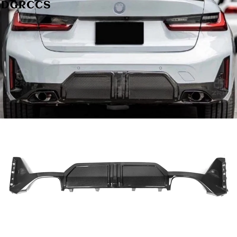 For BMW 3 Series G20 G28 2019-2024 MP style carbon fiber Rear lip rear diffuser bumper lip