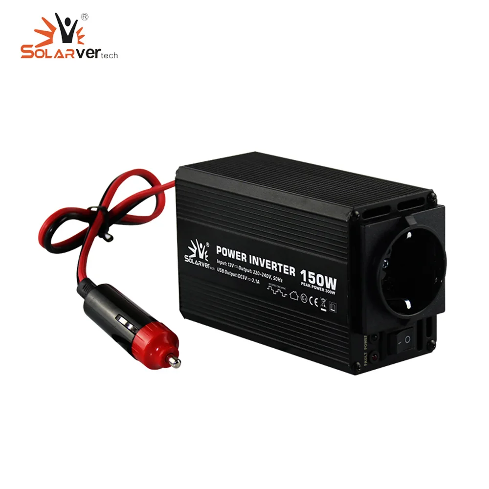 Mini Car Inverter 150W 12V To 220V,Car Power Inverter Dc12V To 220Vac 230Vac 240Vac