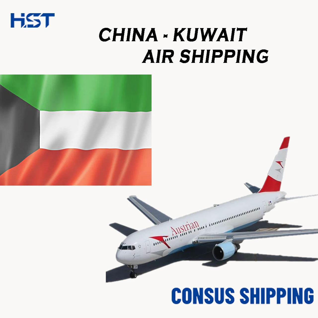Air Freight Cargo Logistics KWI Airport Shipping Service From China Forwarder To Kuwait