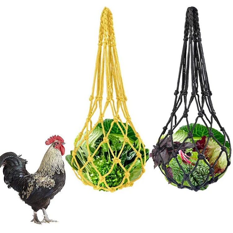 Hen Treat Ball Chicken Vegetable Feeder Veggie Hanging Ball Toy  Chickens Feeding Tool Hens Foraging Coop Veggies Skewer