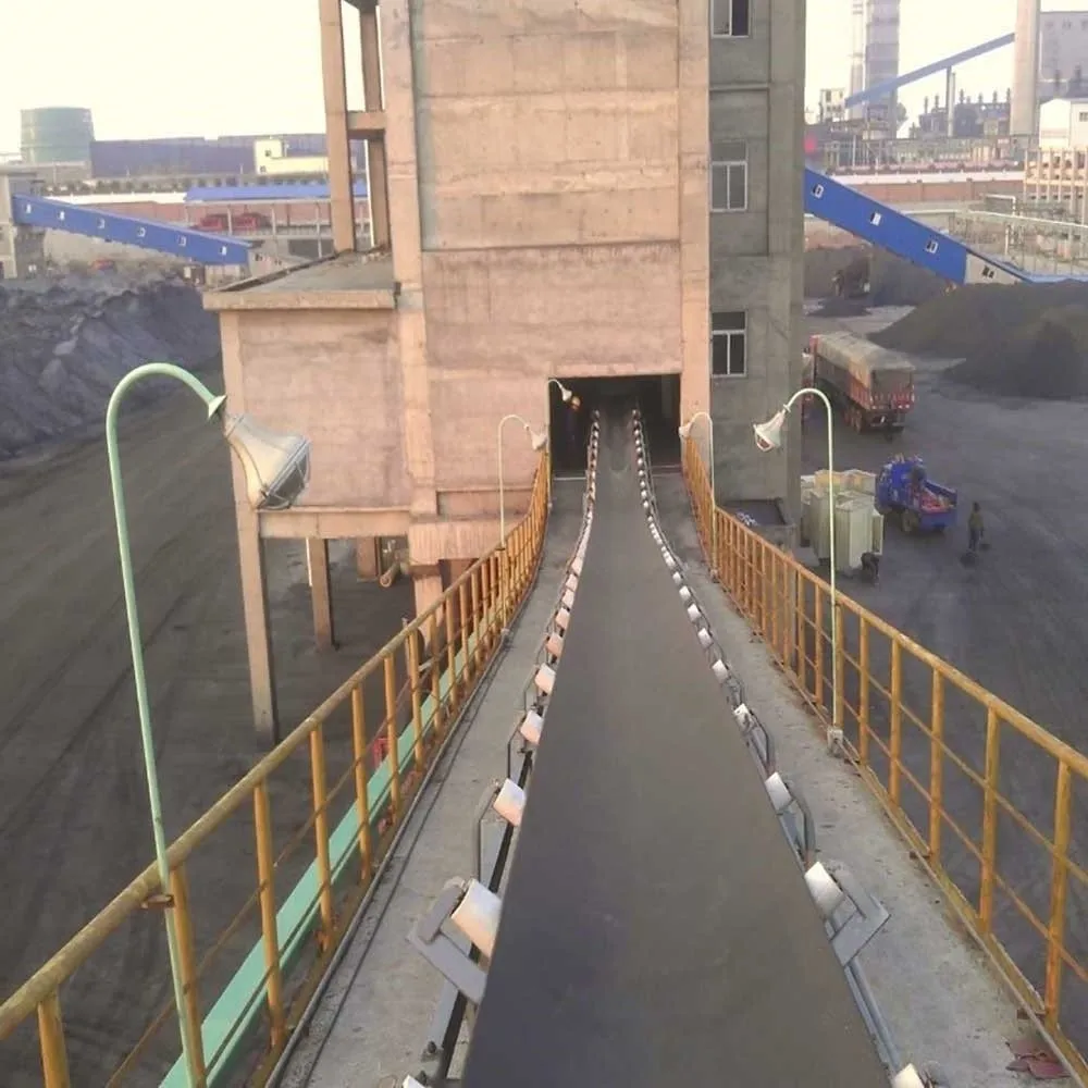 Soil Portable Belt Conveyor Food For Copper Powder