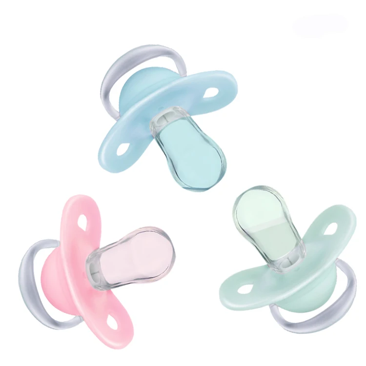 OEM Factory wholesale food grade BPA free odor free cartoon animal super soft silicone magic baby pacifier