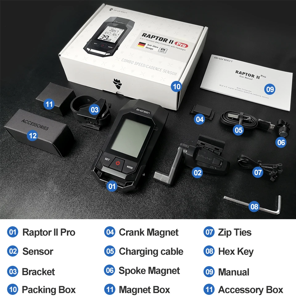 
Shanren Wholesale Cycling Speed Cadence Bicycle Computer Bicycle Accessories 