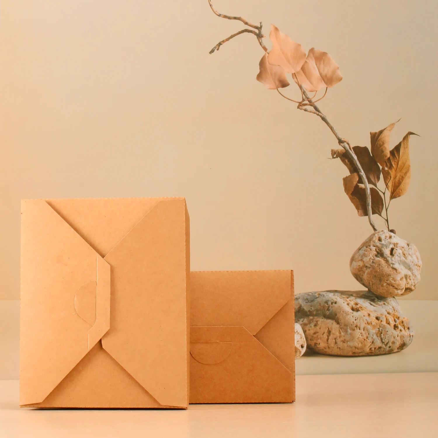 Food Packaging Cake Box Reusable Food Packaging Kraft Box compartment Advertising Dried Food Packing Box