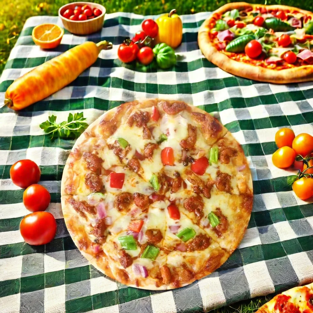 Cream Coffee shop Baking Hotel 6-inch spicy crayfish frozen pizza