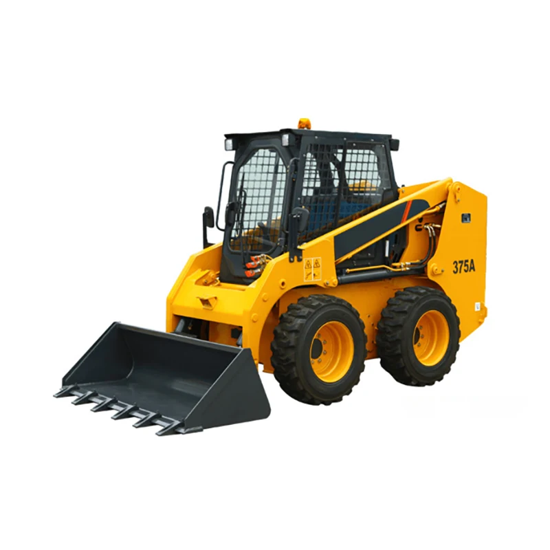 Popular model 3ton wheel skid steer loader 395B with high flow hydraulic system