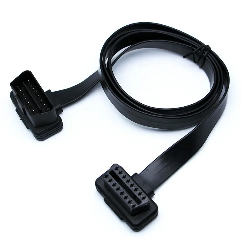  16 pin OBDII OBD2 сплиттер разъем удлинителя Мужской Двойной Женский Y OBD 2 16pin разветвитель