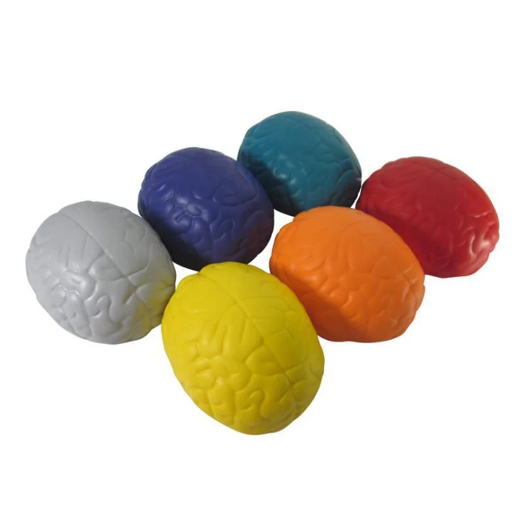 PU foam squeeze stress reliever brain decompression toy
