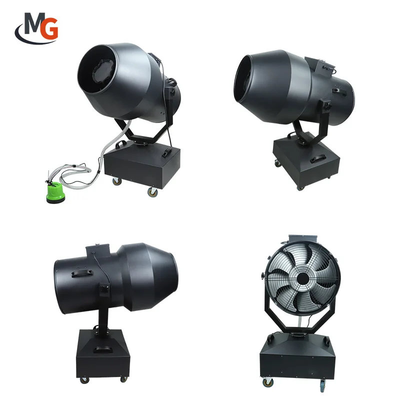 3000W Small Automatic Head Shaking Swimming Pool Party Foam Machine For Parties Outdoor Amusement DJ Stage Jet Foam Show