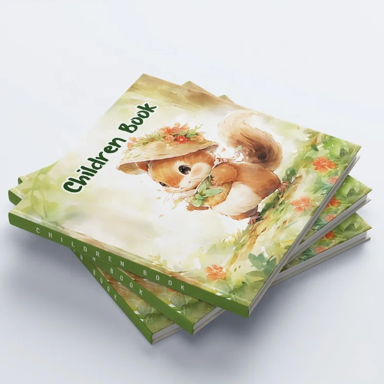 Full Color Print Custom Hardcover Boardbook Child Children Kid Baby Story Books Children Book Printing Services