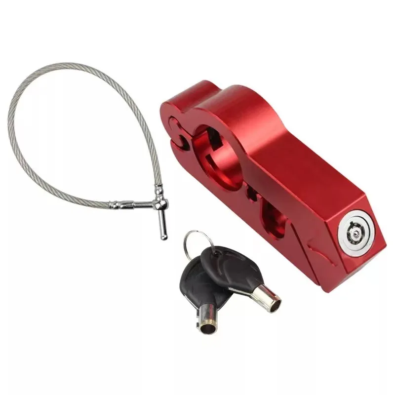 Motorcycle Scooter Security Scooter Clutch Lever lock brake throttle handlebar grip motorbike motorcycle lock with helmet lock
